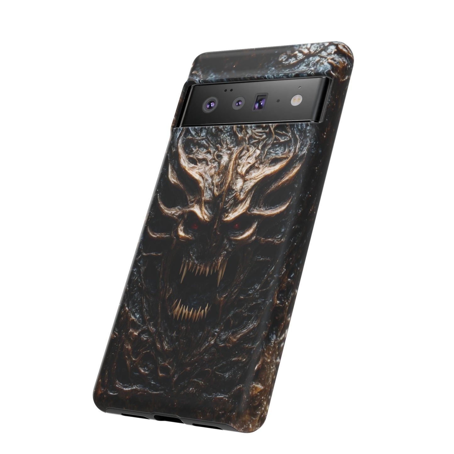 Demonic Beast Phone Case – Devil Monster Horror Design for iPhone, Samsung Galaxy, and Google Pixel Devices