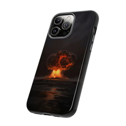 Atomic Explosion Phone Case - Dramatic Mushroom Cloud Design for iPhone and Samsung Galaxy Devices