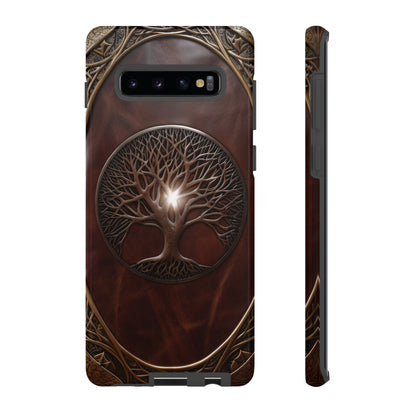 Tree of Life Tough Phone Case – Fantasy Art Design for iPhone, Samsung Galaxy, and Google Pixel Devices