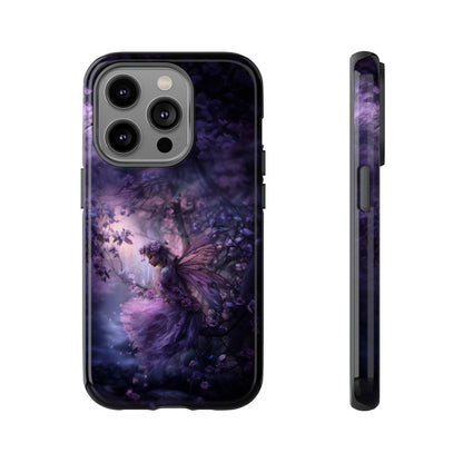 Fairy in the Moonlight Phone Case - Magical Night Scene for iPhone, Samsung Galaxy, Google Pixel Devices - Enchanted Fantasy Art