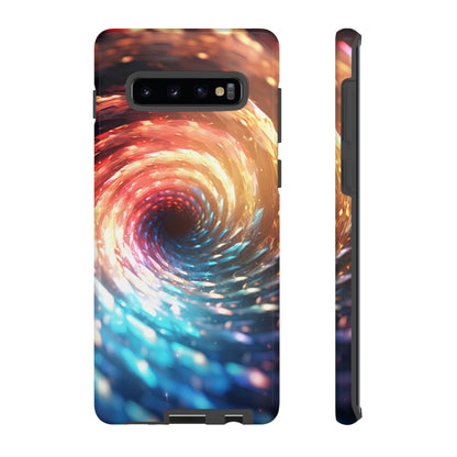 Crystal Portal of Light Phone Case – Vibrant Cosmic Design for iPhone, Samsung Galaxy, and Google Pixel Devices