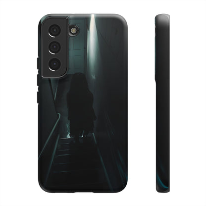 Creepy Ghost Girl Phone Case – Horror Possessed Design for iPhone, Samsung Galaxy, and Google Pixel Devices