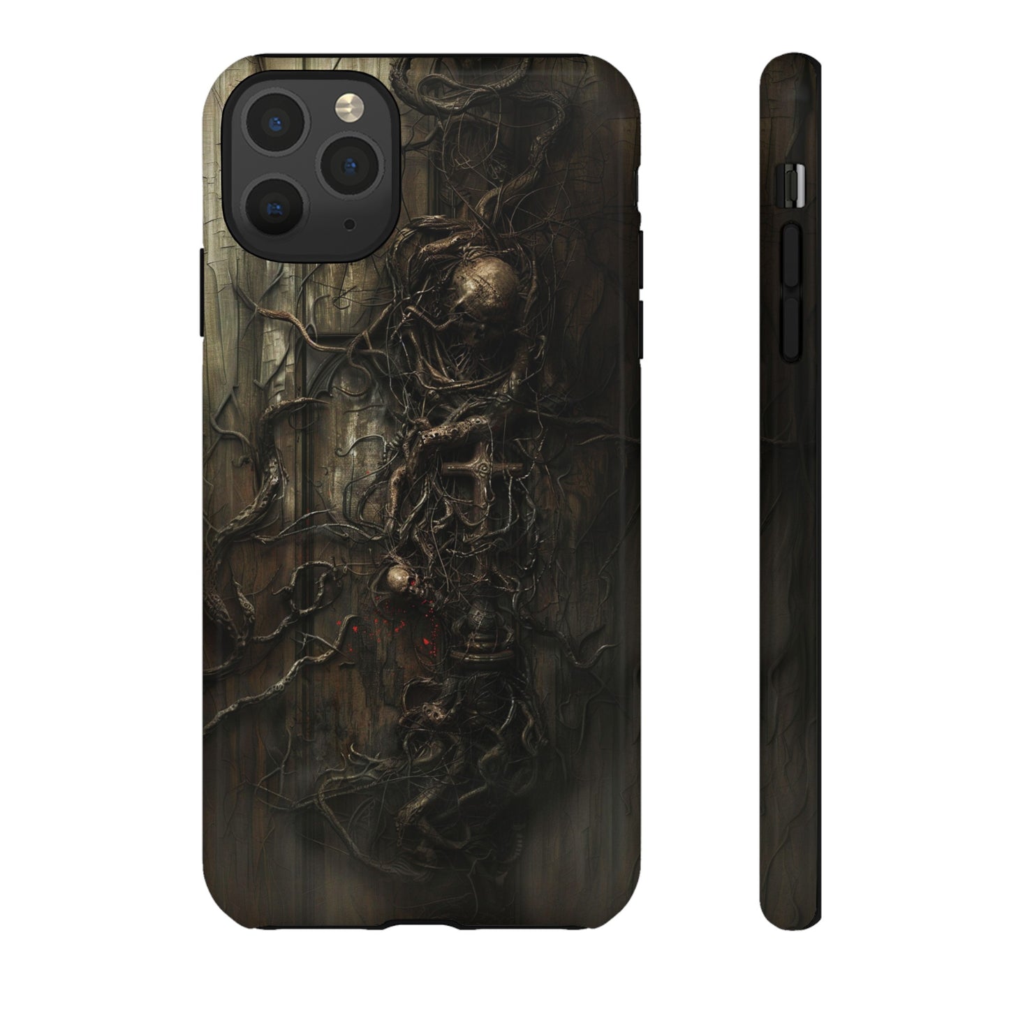 Creeping Dread Phone Case - Giger-Inspired Art for iPhone, Samsung Galaxy, and Google Pixel Devices