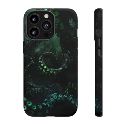 Tentacles from the Deep Tough Phone Case – Lovecraftian Horror Design for iPhone, Samsung Galaxy, and Google Pixel Devices