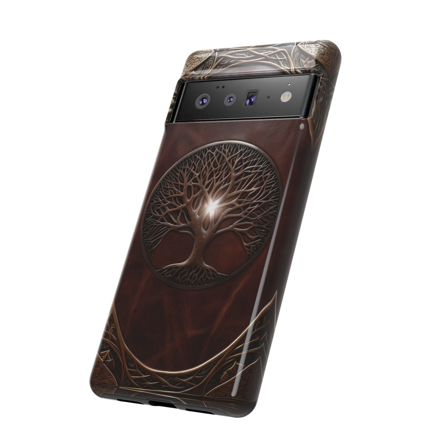 Tree of Life Tough Phone Case – Fantasy Art Design for iPhone, Samsung Galaxy, and Google Pixel Devices