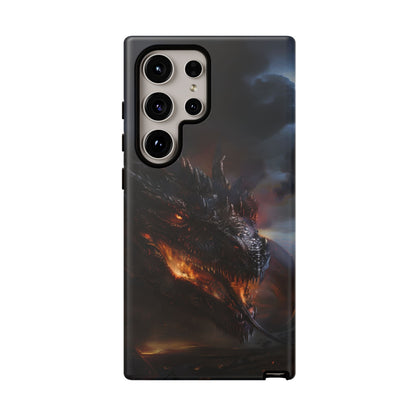 Fiery Dragon Phone Case - Epic Fantasy Art for iPhone, Samsung Galaxy, and Google Pixel Devices