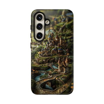 Fairy Kingdom Phone Case - Enchanted Castle Artwork for iPhone, Samsung Galaxy, and Google Pixel Devices