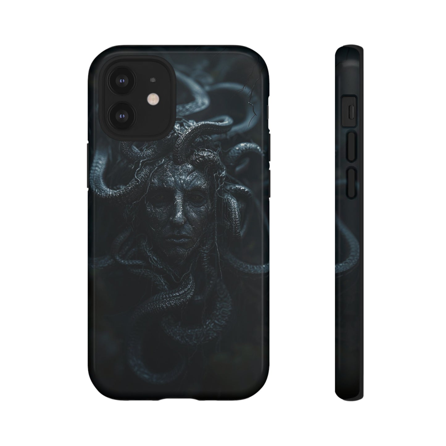 Medusa's Gaze Phone Case - Dark Mythological Design for iPhone and Samsung Galaxy Devices