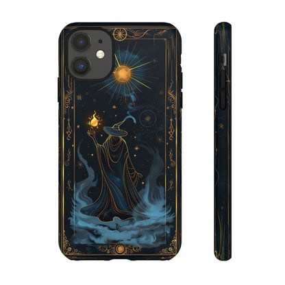 Enchanted Wizard Spellcaster Galaxy Phone Case - Mystical Wizardry Art For iPhone, Samsung Galaxy, and Google Pixel Devices