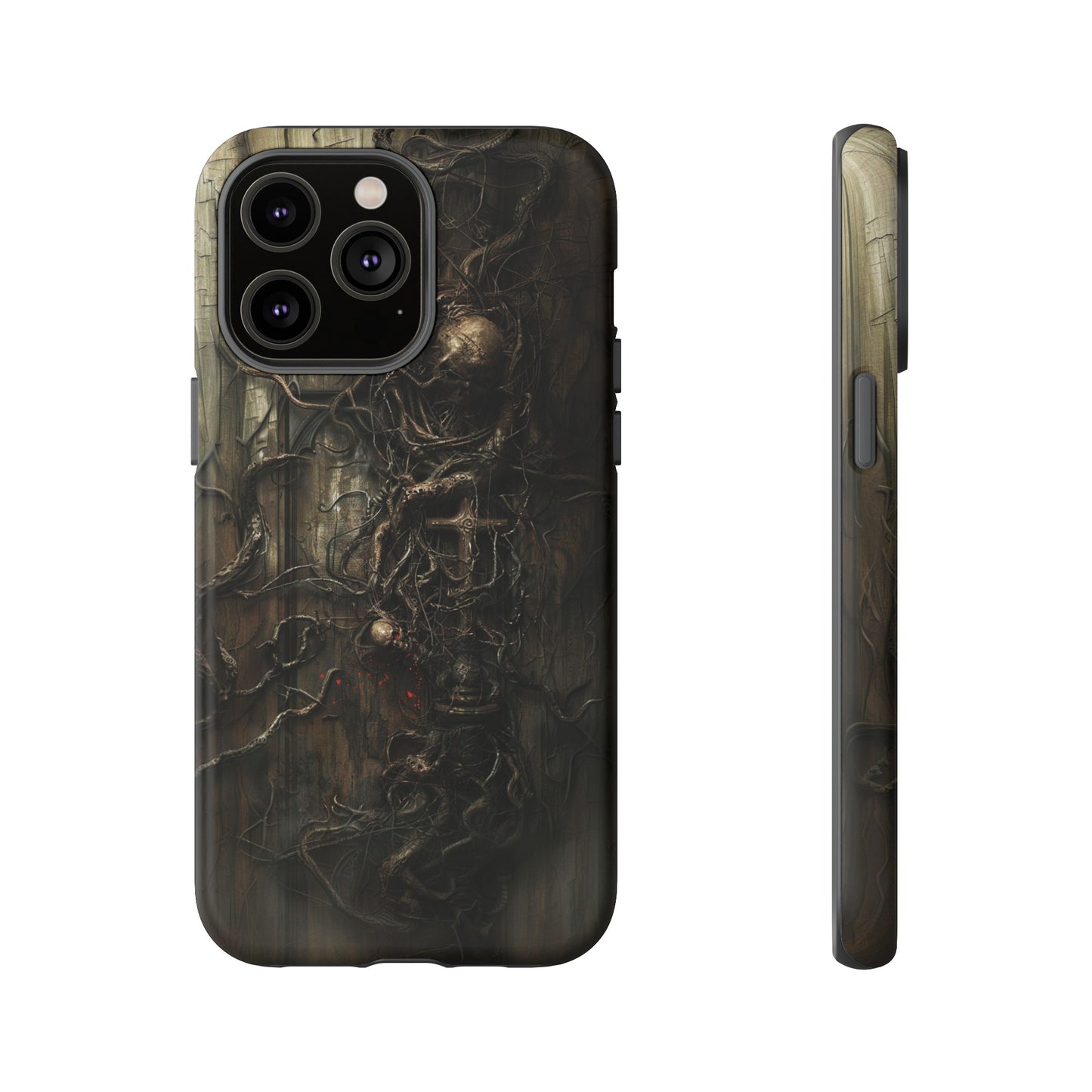 Creeping Dread Phone Case - Giger-Inspired Art for iPhone, Samsung Galaxy, and Google Pixel Devices