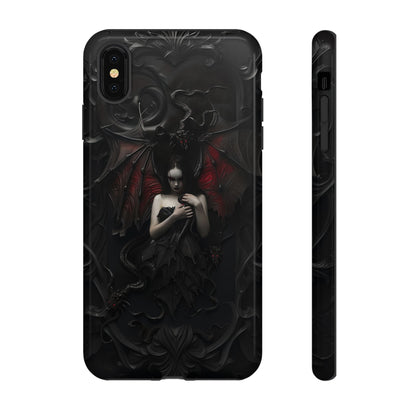 Succubus Phone Case - Dark Fantasy Gothic Design for iPhone, Samsung Galaxy, and Google Pixel Devices