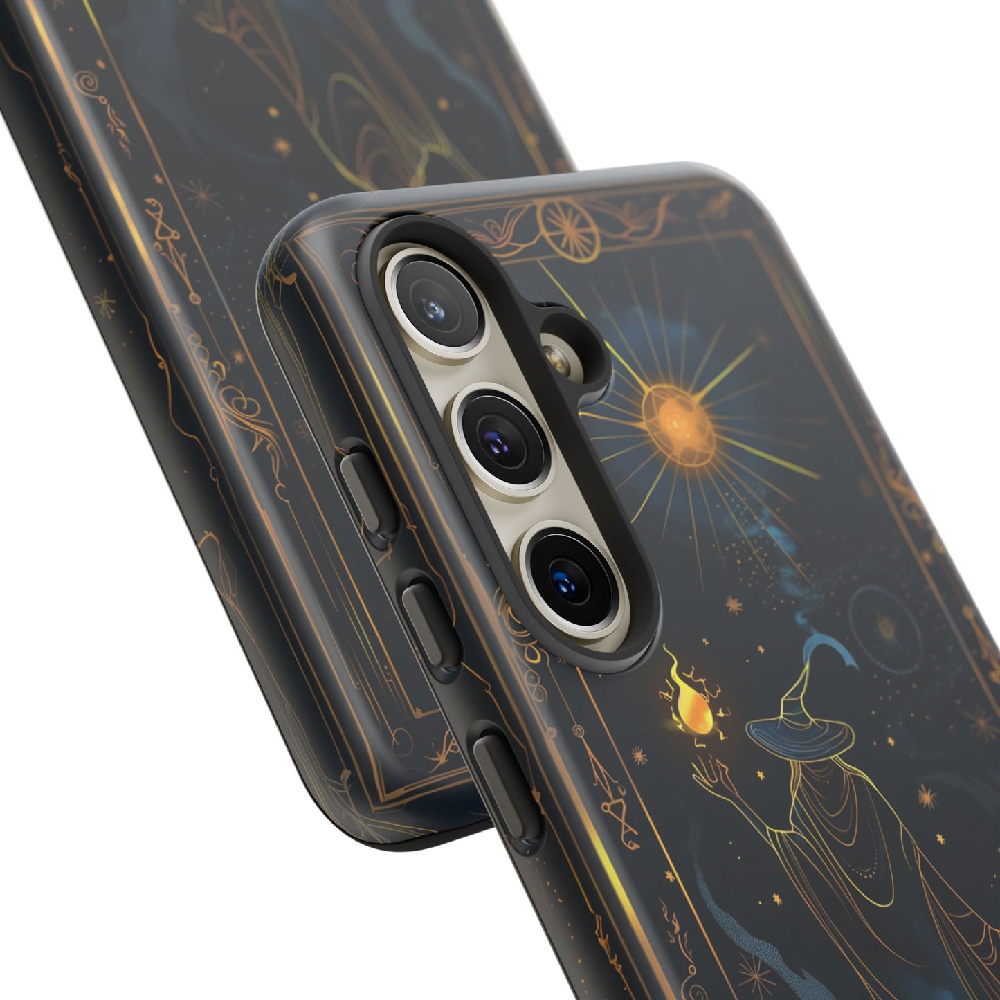 Enchanted Wizard Spellcaster Galaxy Phone Case - Mystical Wizardry Art For iPhone, Samsung Galaxy, and Google Pixel Devices