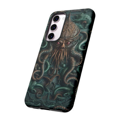 Nameless Dread Tough Phone Case – Lovecraftian Tentacle Horror Design for iPhone, Samsung Galaxy, and Google Pixel Devices