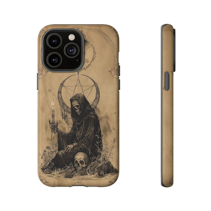 Gothic Reaper Phone Case - Dark Aesthetic Art for iPhone, Samsung, Google Pixel