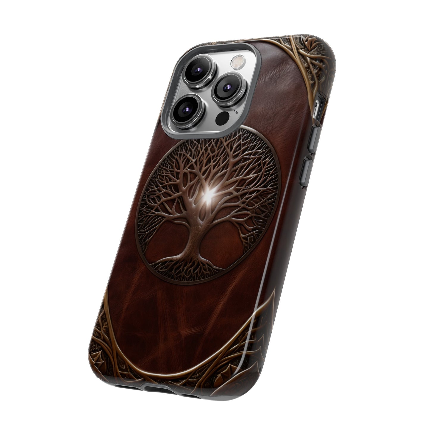 Tree of Life Tough Phone Case – Fantasy Art Design for iPhone, Samsung Galaxy, and Google Pixel Devices