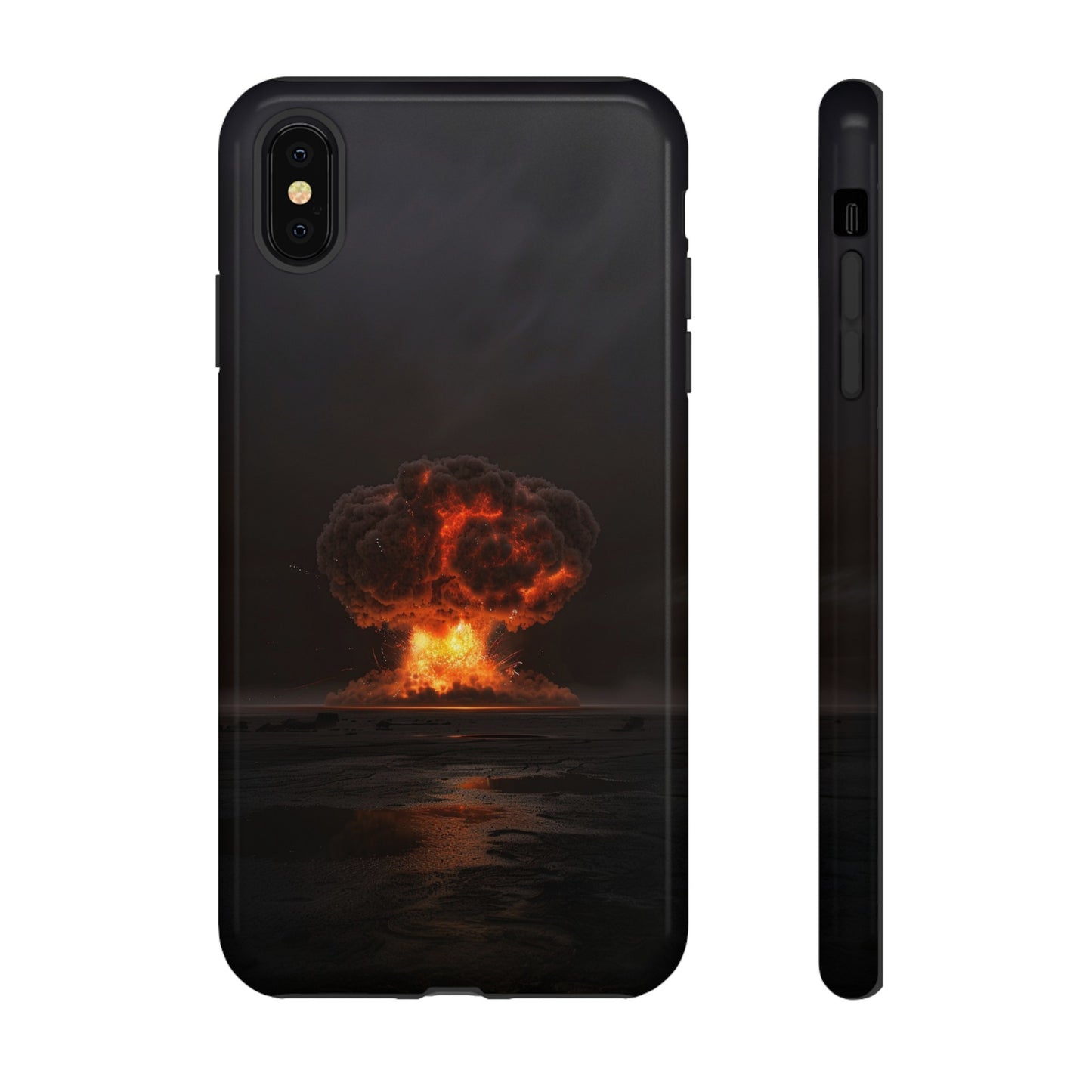 Atomic Explosion Phone Case - Dramatic Mushroom Cloud Design for iPhone and Samsung Galaxy Devices