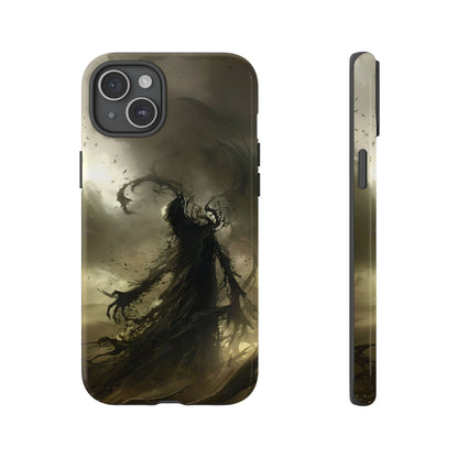 Dark Spirit Phone Case – Grim Reaper Haunting Design for iPhone, Samsung Galaxy, and Google Pixel Devices