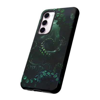 Tentacles from the Deep Tough Phone Case – Lovecraftian Horror Design for iPhone, Samsung Galaxy, and Google Pixel Devices