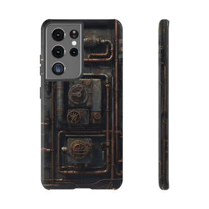 Diesel Punk Phone Case – Industrial Retro-Futuristic Design for iPhone, Samsung Galaxy, and Google Pixel Devices