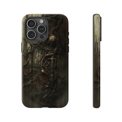 Creeping Dread Phone Case - Giger-Inspired Art for iPhone, Samsung Galaxy, and Google Pixel Devices