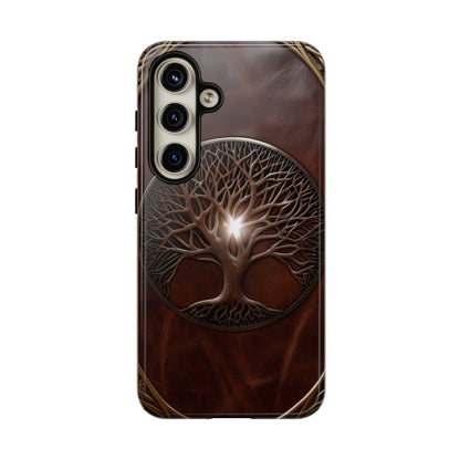 Tree of Life Tough Phone Case – Fantasy Art Design for iPhone, Samsung Galaxy, and Google Pixel Devices