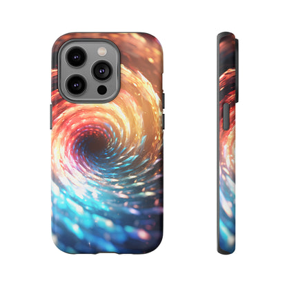 Crystal Portal of Light Phone Case – Vibrant Cosmic Design for iPhone, Samsung Galaxy, and Google Pixel Devices