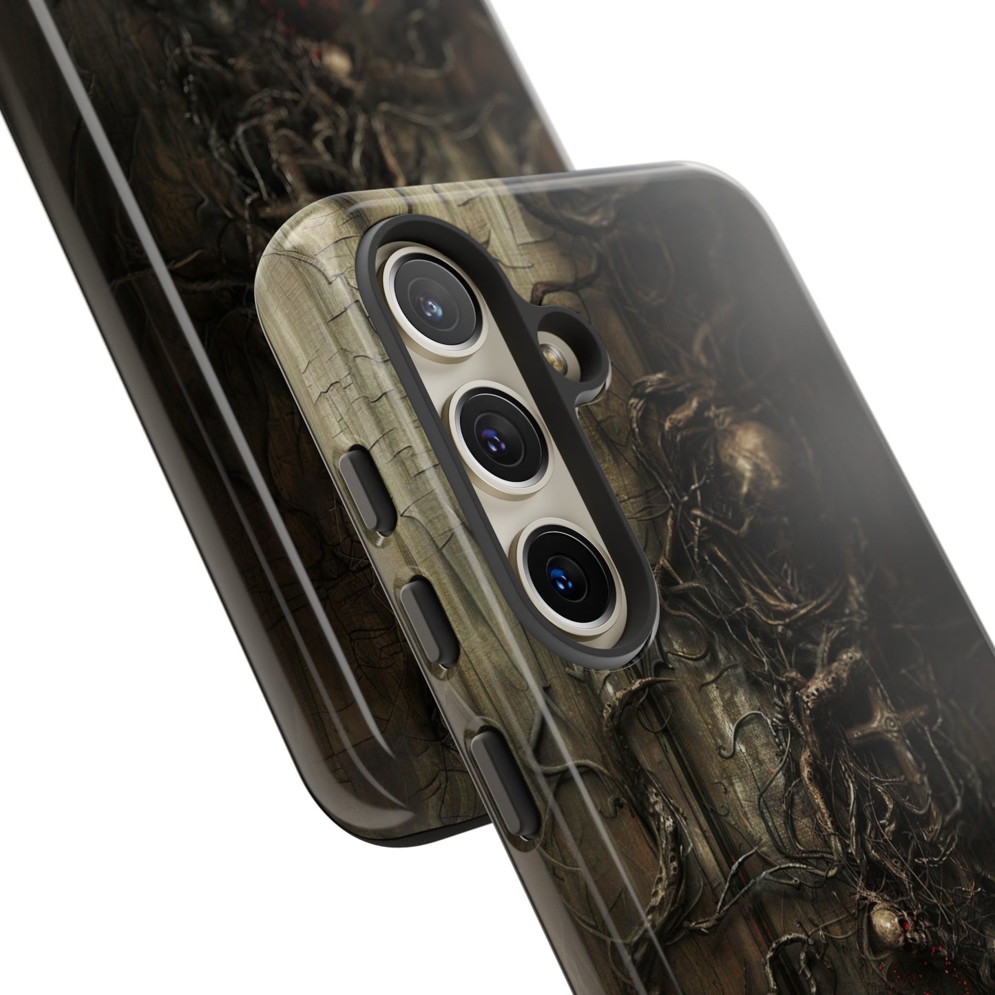 Creeping Dread Phone Case - Giger-Inspired Art for iPhone, Samsung Galaxy, and Google Pixel Devices