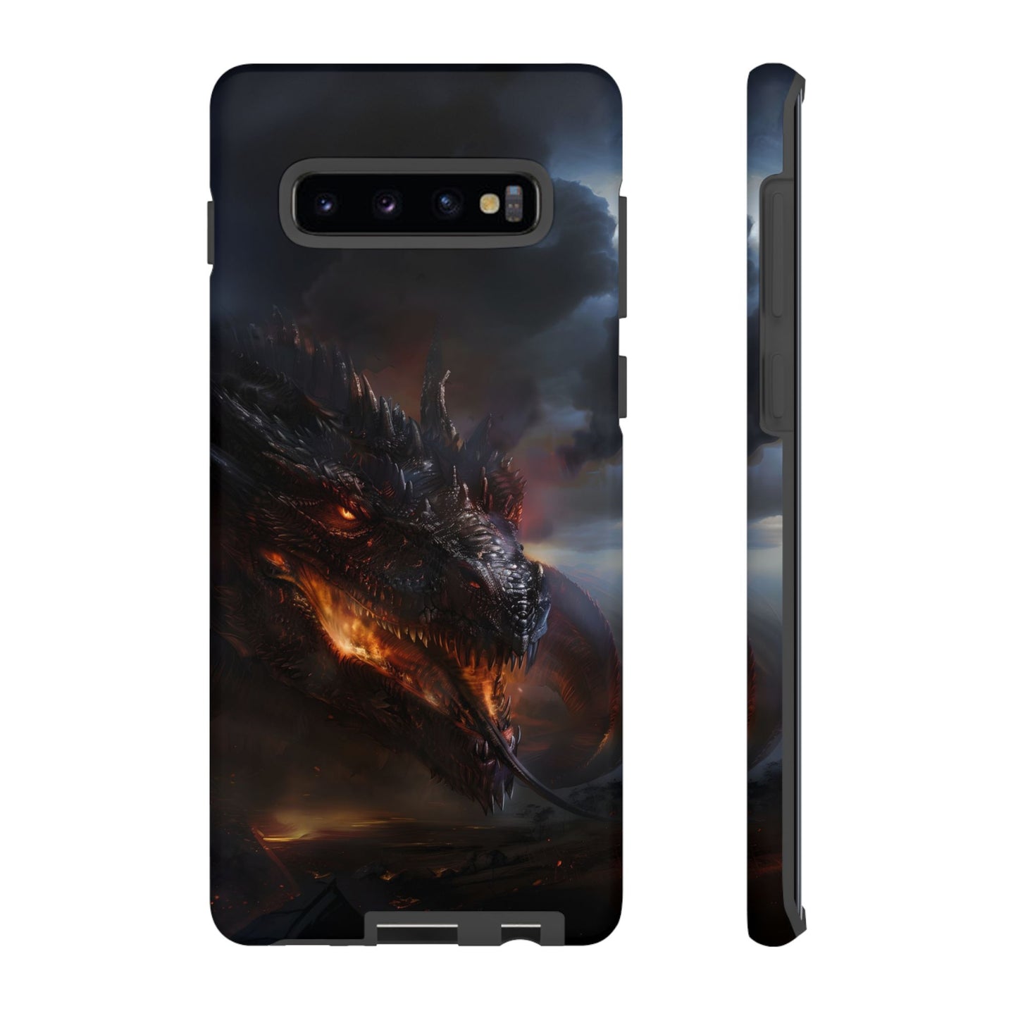 Fiery Dragon Phone Case - Epic Fantasy Art for iPhone, Samsung Galaxy, and Google Pixel Devices