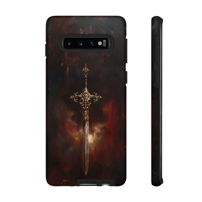 Epic Sword of Legends Phone Case - Dark Fantasy Art for iPhone, Samsung Galaxy, and Google Pixel Devices