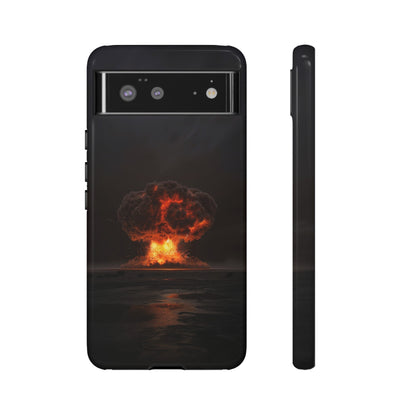 Atomic Explosion Phone Case - Dramatic Mushroom Cloud Design for iPhone and Samsung Galaxy Devices