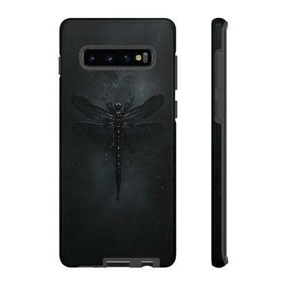 Gothic Dragonfly Phone Case – Dark Elegance Design for iPhone, Samsung Galaxy, and Google Pixel Devices