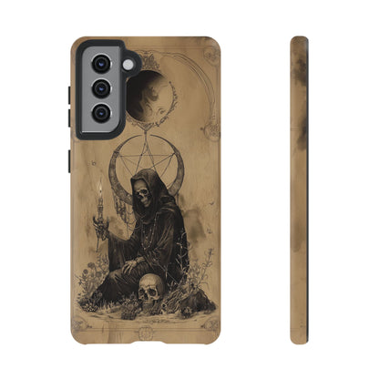 Gothic Reaper Phone Case - Dark Aesthetic Art for iPhone, Samsung, Google Pixel