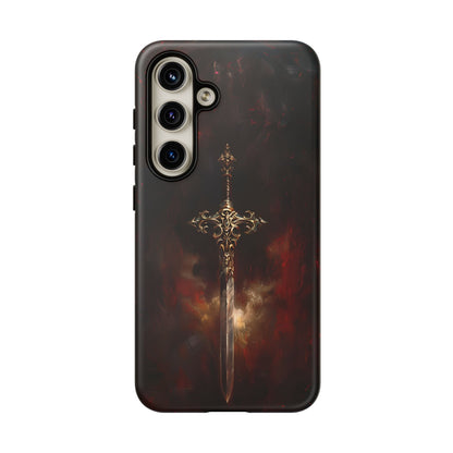 Epic Sword of Legends Phone Case - Dark Fantasy Art for iPhone, Samsung Galaxy, and Google Pixel Devices