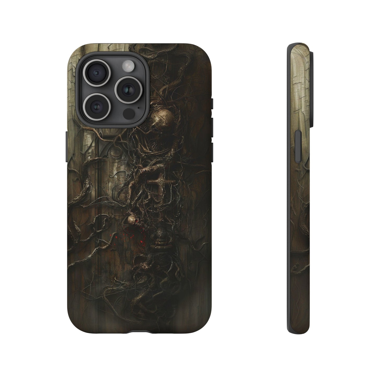 Creeping Dread Phone Case - Giger-Inspired Art for iPhone, Samsung Galaxy, and Google Pixel Devices