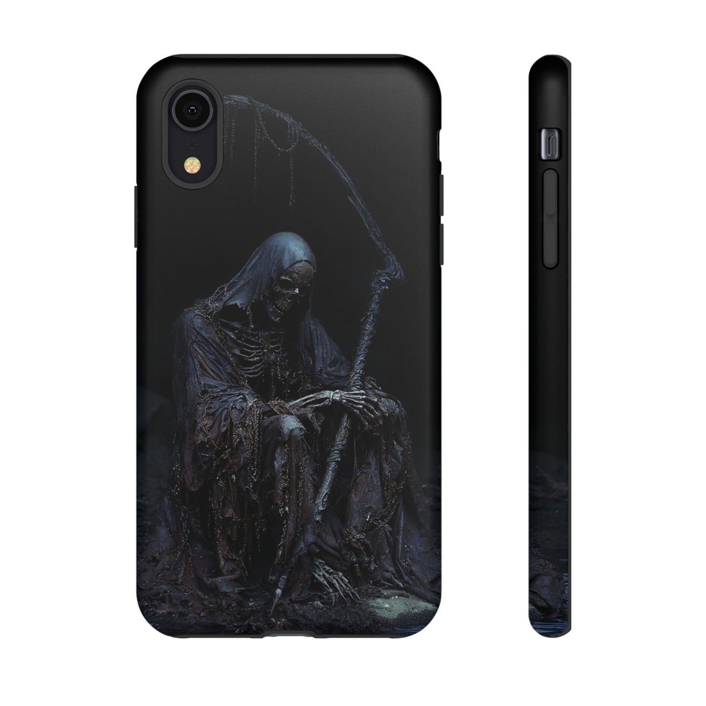 Dark Reaper Phone Case - Gothic Grim Reaper Art for iPhone, Samsung Galaxy, and Google Pixel Devices