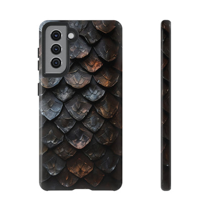 Dragon Scales Phone Case – Fantasy DnD Roleplay Design for iPhone, Samsung Galaxy, and Google Pixel Devices