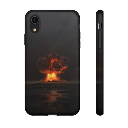 Atomic Explosion Phone Case - Dramatic Mushroom Cloud Design for iPhone and Samsung Galaxy Devices