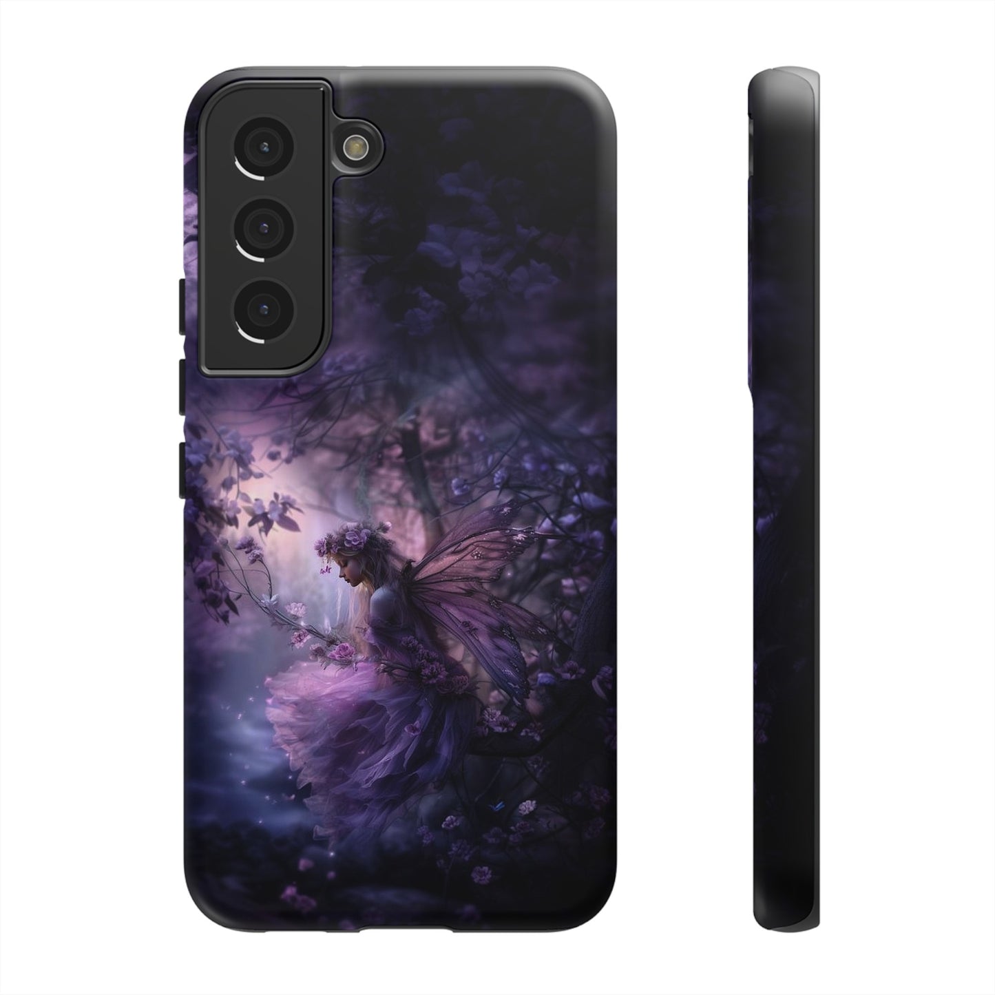 Fairy in the Moonlight Phone Case - Magical Night Scene for iPhone, Samsung Galaxy, Google Pixel Devices - Enchanted Fantasy Art