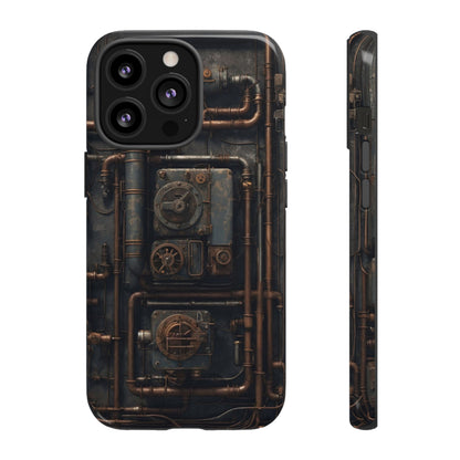 Diesel Punk Phone Case – Industrial Retro-Futuristic Design for iPhone, Samsung Galaxy, and Google Pixel Devices