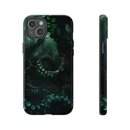 Tentacles from the Deep Tough Phone Case – Lovecraftian Horror Design for iPhone, Samsung Galaxy, and Google Pixel Devices