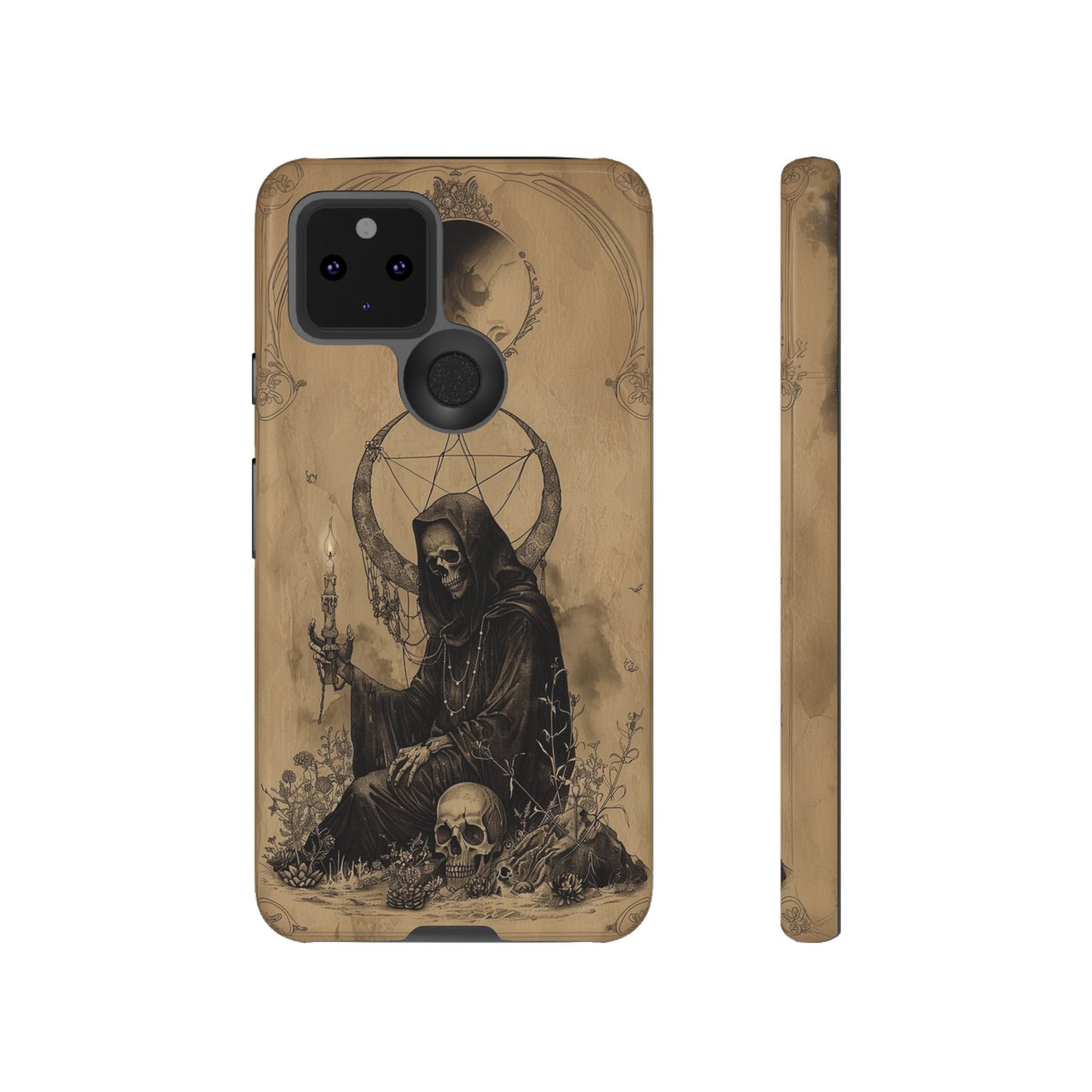 Gothic Reaper Phone Case - Dark Aesthetic Art for iPhone, Samsung, Google Pixel