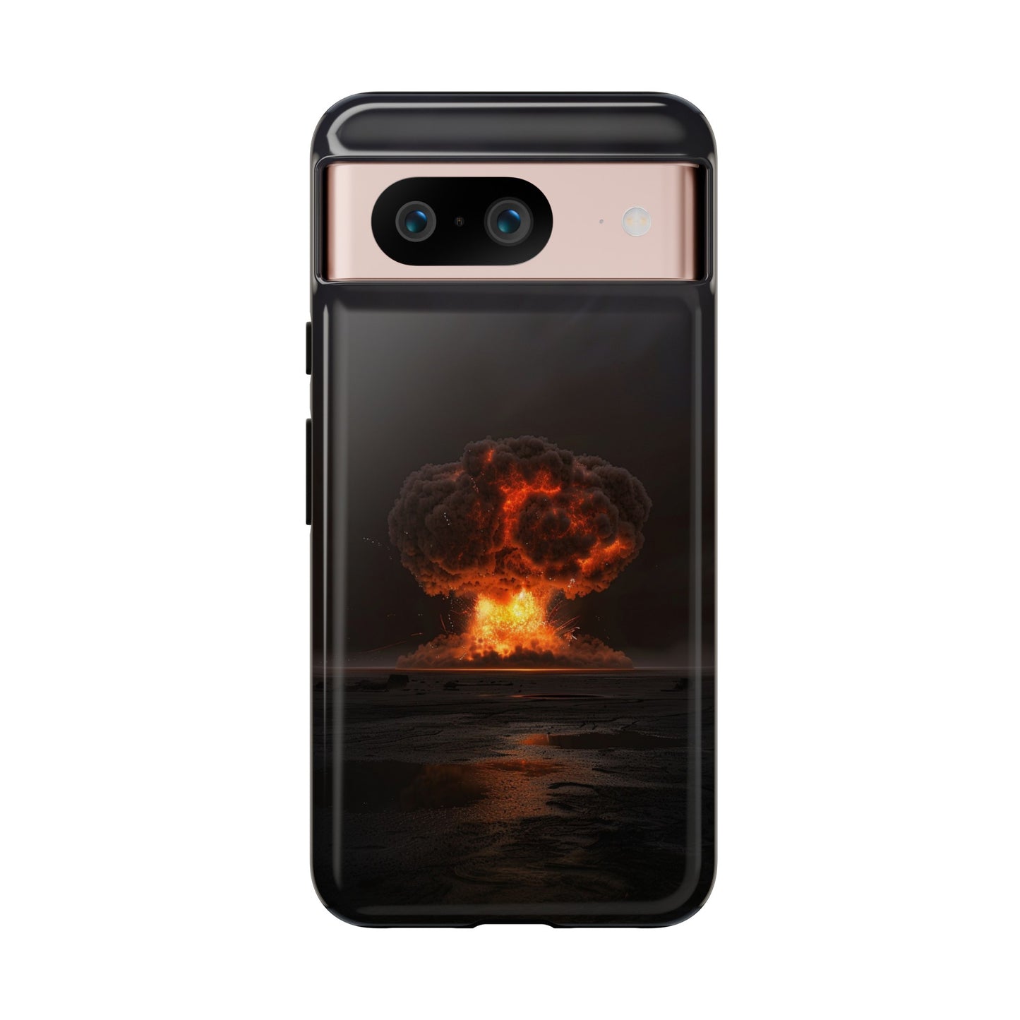 Atomic Explosion Phone Case - Dramatic Mushroom Cloud Design for iPhone and Samsung Galaxy Devices