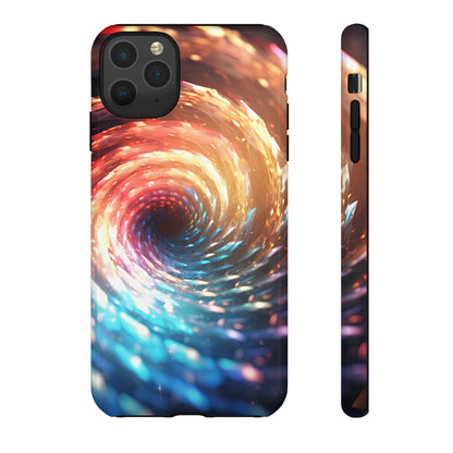 Crystal Portal of Light Phone Case – Vibrant Cosmic Design for iPhone, Samsung Galaxy, and Google Pixel Devices