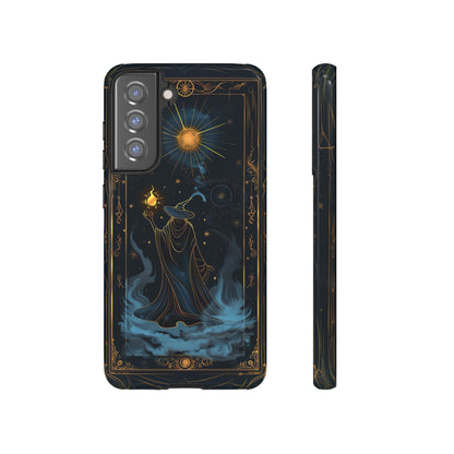 Enchanted Wizard Spellcaster Galaxy Phone Case - Mystical Wizardry Art For iPhone, Samsung Galaxy, and Google Pixel Devices