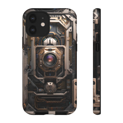 Cyberpunk Phone Case – Futuristic Tech Design for iPhone, Samsung Galaxy, and Google Pixel Devices