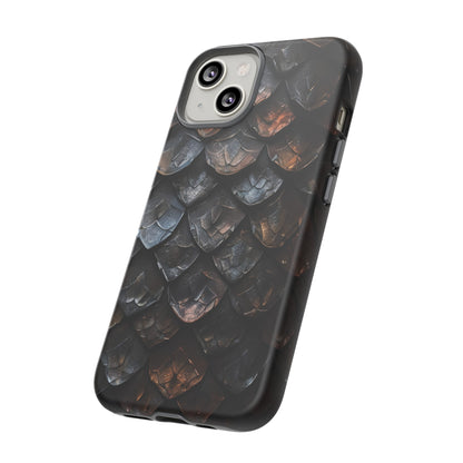 Dragon Scales Phone Case – Fantasy DnD Roleplay Design for iPhone, Samsung Galaxy, and Google Pixel Devices