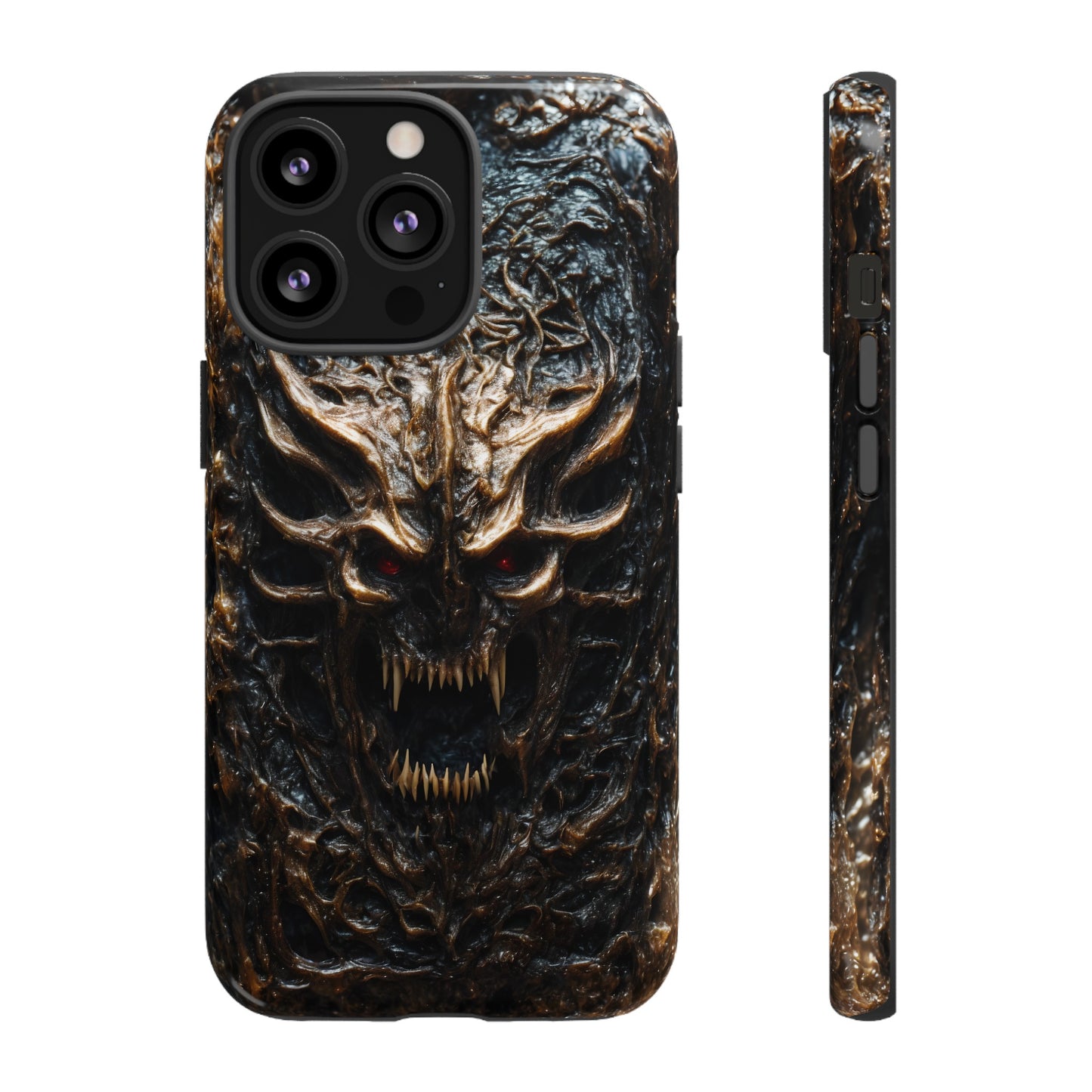 Demonic Beast Phone Case – Devil Monster Horror Design for iPhone, Samsung Galaxy, and Google Pixel Devices