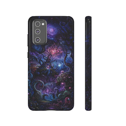 Trippy Psychedelic Alien Landscape Phone Case - Vibrant Abstract Design for iPhone, Samsung Galaxy and Google Pixel Devices