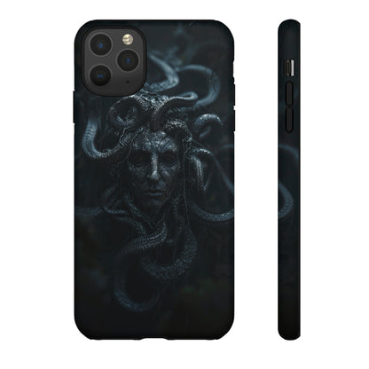 Medusa's Gaze Phone Case - Dark Mythological Design for iPhone and Samsung Galaxy Devices