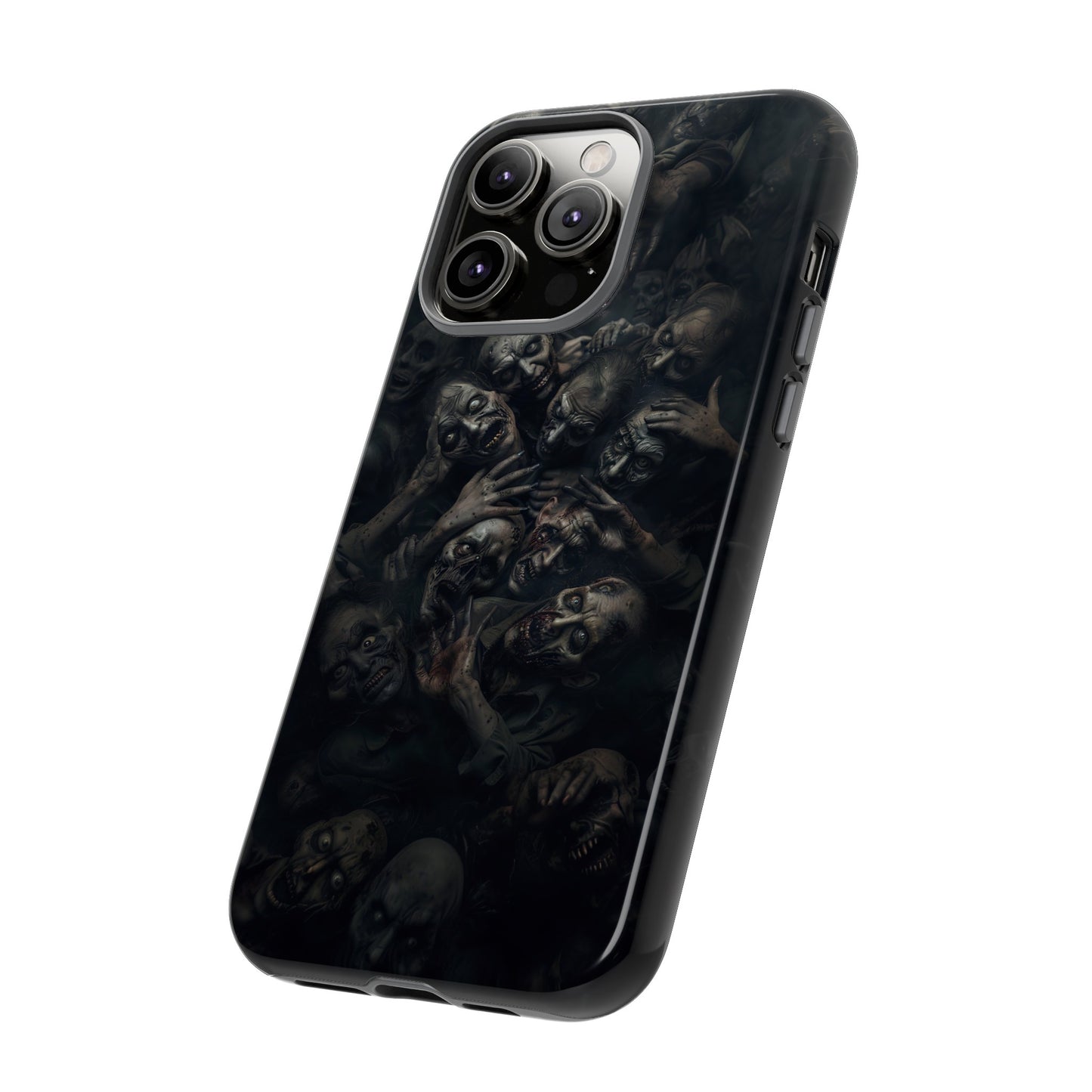 Zombie Horde Phone Case – Horror Design for iPhone and Samsung Galaxy Devices